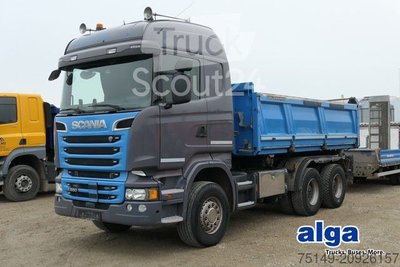 Kipper вантажівка SCANIA R 580 6x4, Meiller, Bordmatics, Клімат, Hydr. AHK використовується