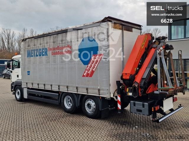 Autokran MAN TGS 26.360 / Палфінгер PK 22002EH / Вісь керування використовується