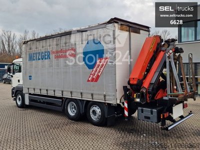 Autokran MAN TGS 26.360 / Палфінгер PK 22002EH / Вісь керування використовується