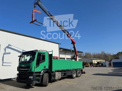 Використовується вантажівка з перевезенням (відкрито) IVECO AD260/460 Atlas 172.E3+Funk+steered NLA Інтард використовується
