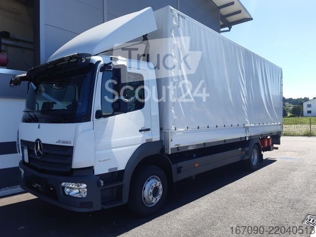 Вантажівка з Pritsche & Plane MERCEDES-BENZ Atego 1224L LBW AHK GSR
