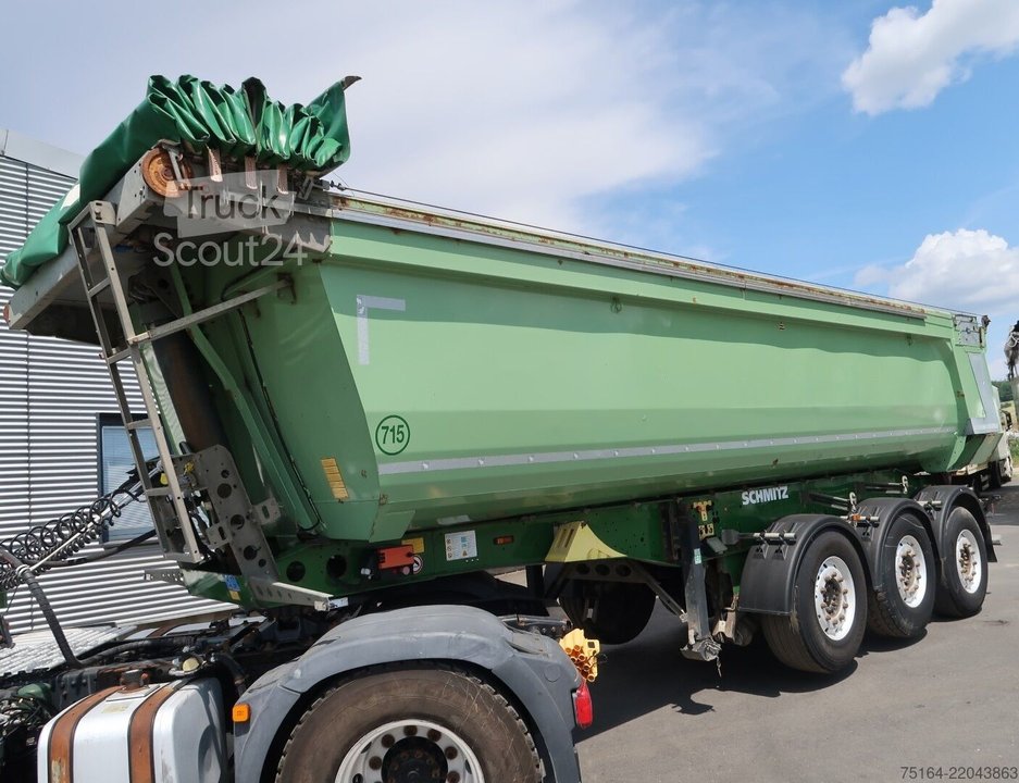 Наплавлення напівпричепів Schmitz Cargobull SKI 24 SL 7.2 Сталевий круглий трош використовується