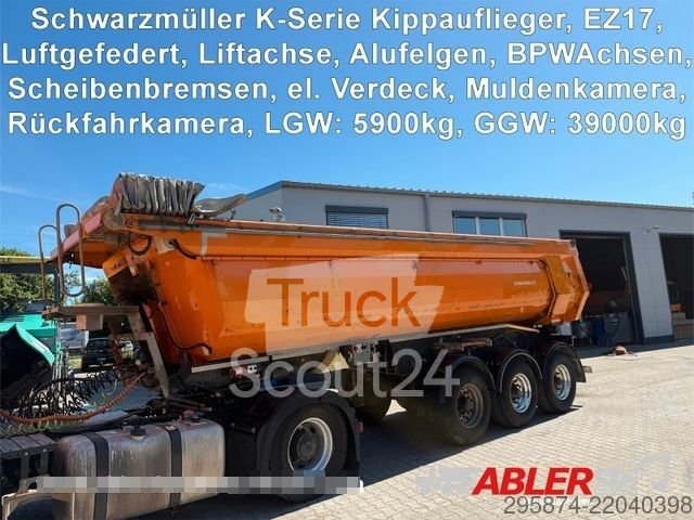 Шварцмюллер K-Serie Kippauflieger Alufelgen використовується