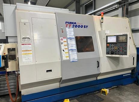 Doosan Daewoo Puma TT2000SY Multispindle автоматичний токар