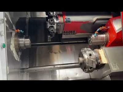 EMCO HYPERTURN 665MC PLUS CNC twin-spindle twin-turret 7-axis lathe