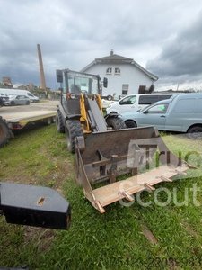 Radlader MECALAC AX 850 Klappschaufel/Palettengabel 900Std. gebraucht