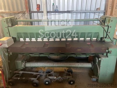 Sonstige  Hydraulische Blechtafelschere bis 4,5mm Material gebraucht
