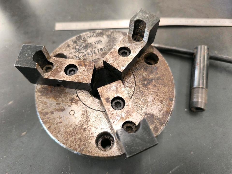 Forkardt F125 Trzy pieczone chuck ławka rotacyjna Art.-Nr. 14177732