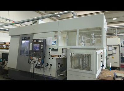 CMZ CMZ TTL-66-66 T1Y T2Y con Gantry – Fanuc 31iB S2 CNC multi-spindle lathe