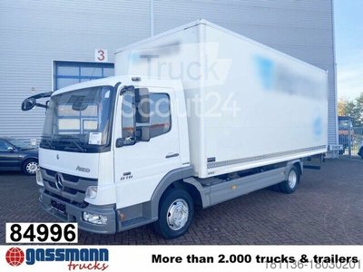 Транспортер з валізу Mercedes-Benz Atego 816 4x2 використовується з Sörensen LBW