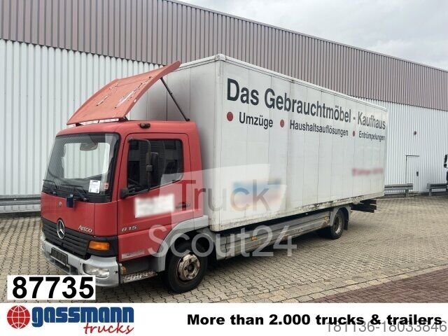 Transporter mit Koffer Mercedes-Benz Atego 815L 4x2 gebraucht
