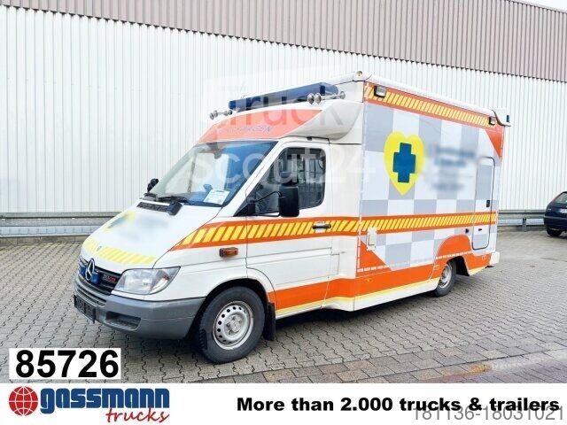 Kastenwagen Mercedes-Benz Sprinter 313 CDI 4x2, Rettungswagen gebraucht