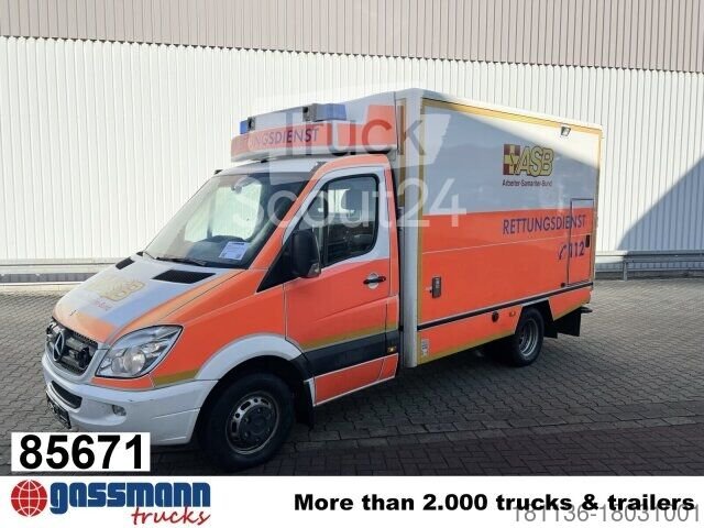 Kastenwagen Mercedes-Benz Sprinter 516 CDI 4x2, Rettungswagen, Retarder gebraucht