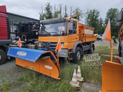 Kipper Truck 1324 4X4 Meiller Winterdiendt Mercedes-Benz Atego.1324.4x4 Мейлер Киппер Винтердиен использовал