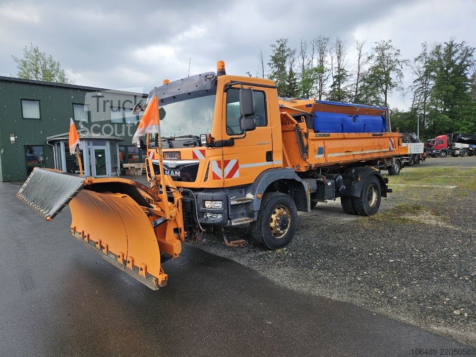 Kipper LKW MAN TGM 18.290 4X4  Winterdienst gebraucht