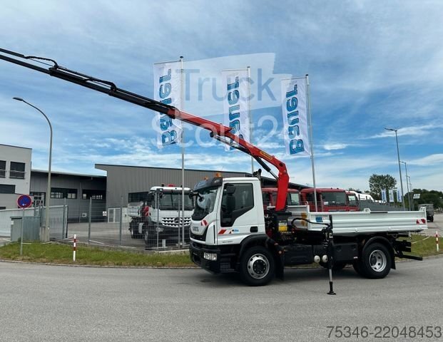 Autokran IVECO 120E280 Kipper/Kran/Palfinger/Funk/только 32 км!