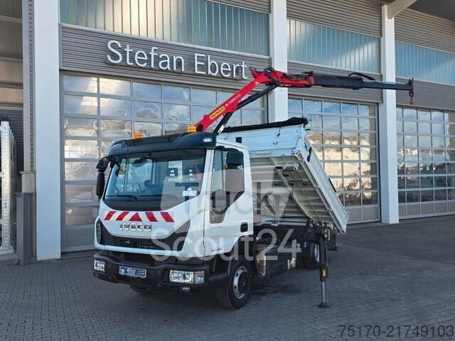 Kipper Iveco Eurocargo ML80E22/P Palfinger PK 7.501 Funk 2AHK используется