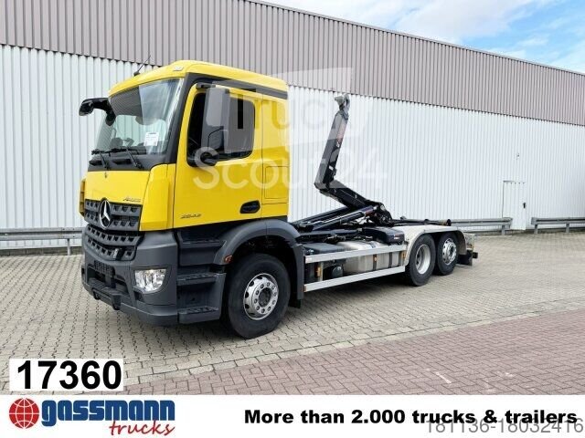 Mercedes-Benz Arocs 2642/48 L 6x2/42, Подъемная ось, Hiab 21S56 к новому