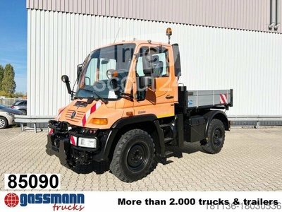 Unimog U 300 4x4, Kipper, муниципальная гидравлика, VarioPilot, используется