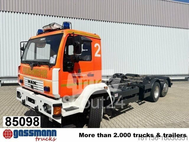 Грузовое шасси MAN 25/18.284 6x2-4 LL, Retarder, Steering axle used