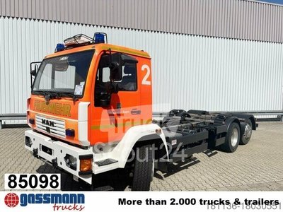 Грузовое шасси MAN 25/18.284 6x2-4 LL, Retarder, Steering axle used