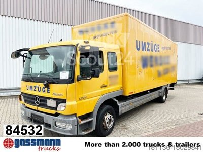 Грузовик со структурой корпуса Mercedes-Benz Atego 1224 L, мебельный корпус, Dautel LBW, 42 см использован