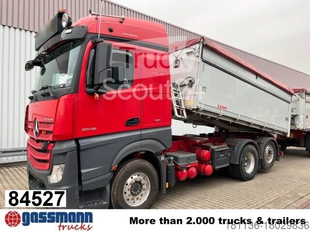 Фургон Mercedes-Benz Actros 2548 L 6x2, ретардер, подъемная ось, используется