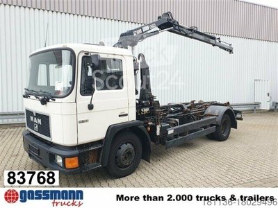 MAN 14.152 F 4x2 BB с краном Hiab 060-2