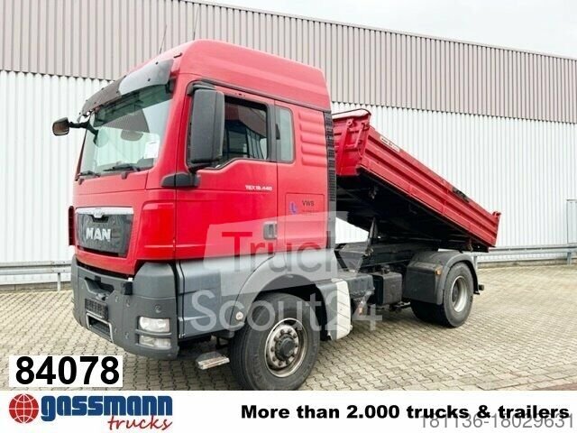 самосвал MAN TGX 18.440 4x4H BL, HydroDrive, SZM/Kipper