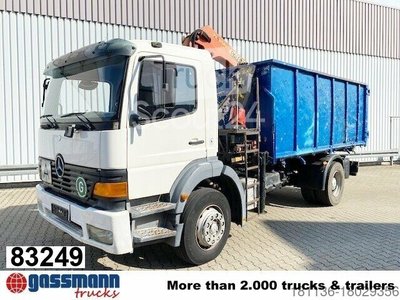 самосвал Mercedes-Benz Atego 1823 4x2 с краном Palfinger PK10500