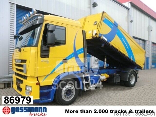 Kipper LKW Iveco Stralis AS190S50  4x2, Carnehl Alu 3-S-Kipper gebraucht
