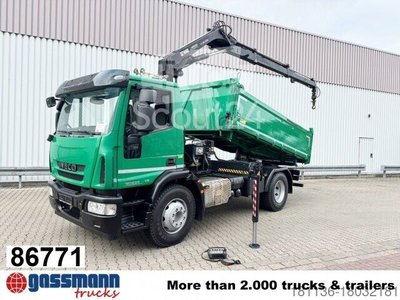Грузовик Iveco EuroCargo ML160E28 4x2 с краном Hiab XS 088 ES-2
