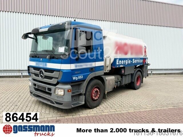 LKW mit Tankaufbau Mercedes-Benz Actros 1841 L 4x2, Esterer-Tankaufbau, 3 Kammern, gebraucht