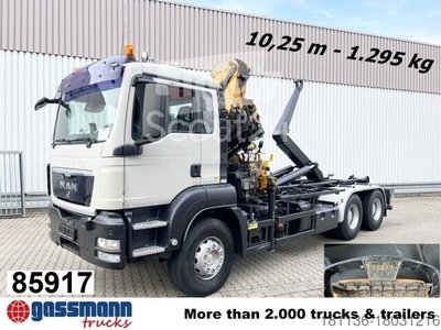MAN TGS 33.440 6X4 BL с краном Effer 165-3S