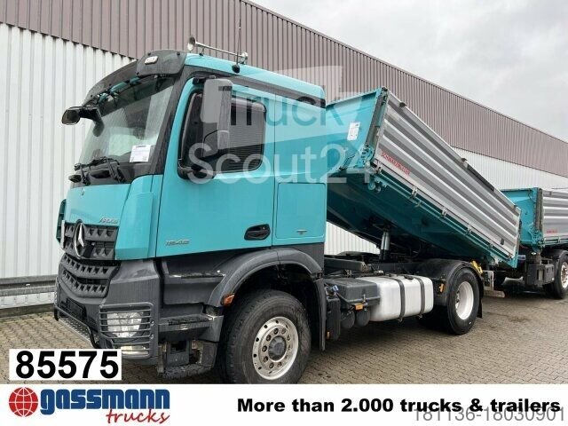 Kipper LKW Mercedes-Benz Arocs 1846 LK 4x4 HAD, HydroDrive, Retarder, gebraucht