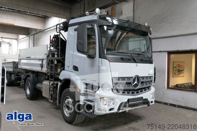 Kipper Truck MERCEDES-BENZ 1835 K Arocs 4x2, Palfinger PK 12002, Funk, Klima