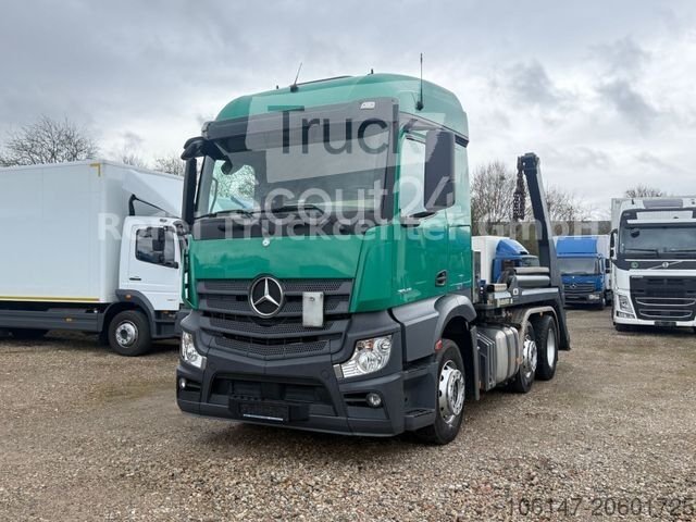 Absetzkipper LKW MERCEDES-BENZ Actros 2543L (6x2/4) Tele Absetzer, Klima,L-Hau gebraucht