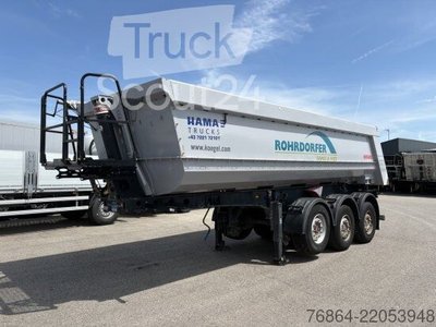 Используемые полуприцепы KöGEL SKM24 HARDOX STAHL-KIPPMULDE 24M, LIFTACHSE, ROLLPLANE