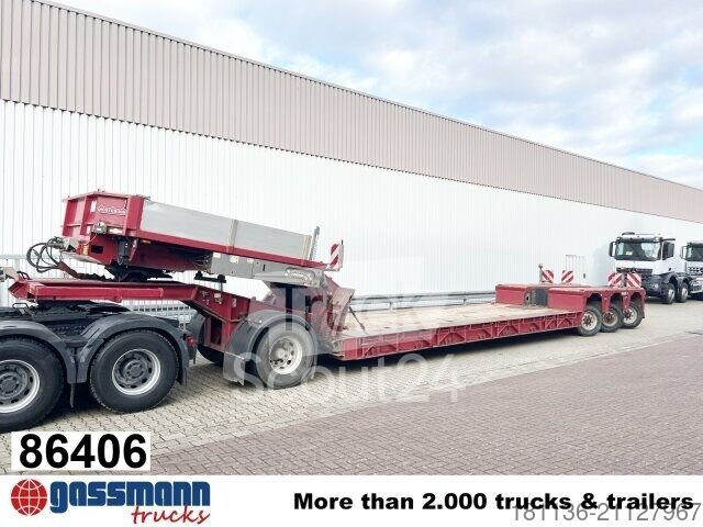 Tieflader-Sattelauflieger Nooteboom Euro-64-13, Jeepdolly, Tiefbett, Verbr. auf 3,2m, gebraucht