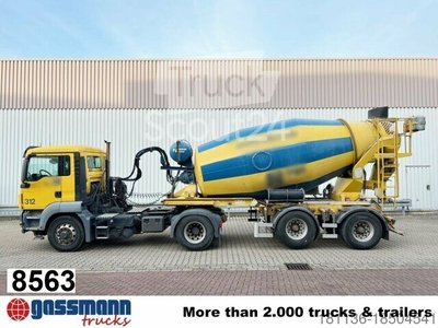 Mobile Betonmischanlage MAN TGS 18.440 4X4H BLS, STETTER AM10FHAC Mischer ca. gebraucht