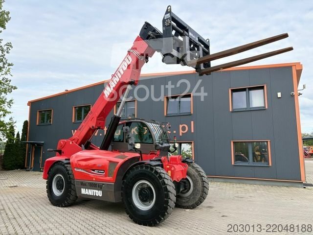 Radlader MANITOU MHT 10180 Teleskoplader 521 h gebraucht