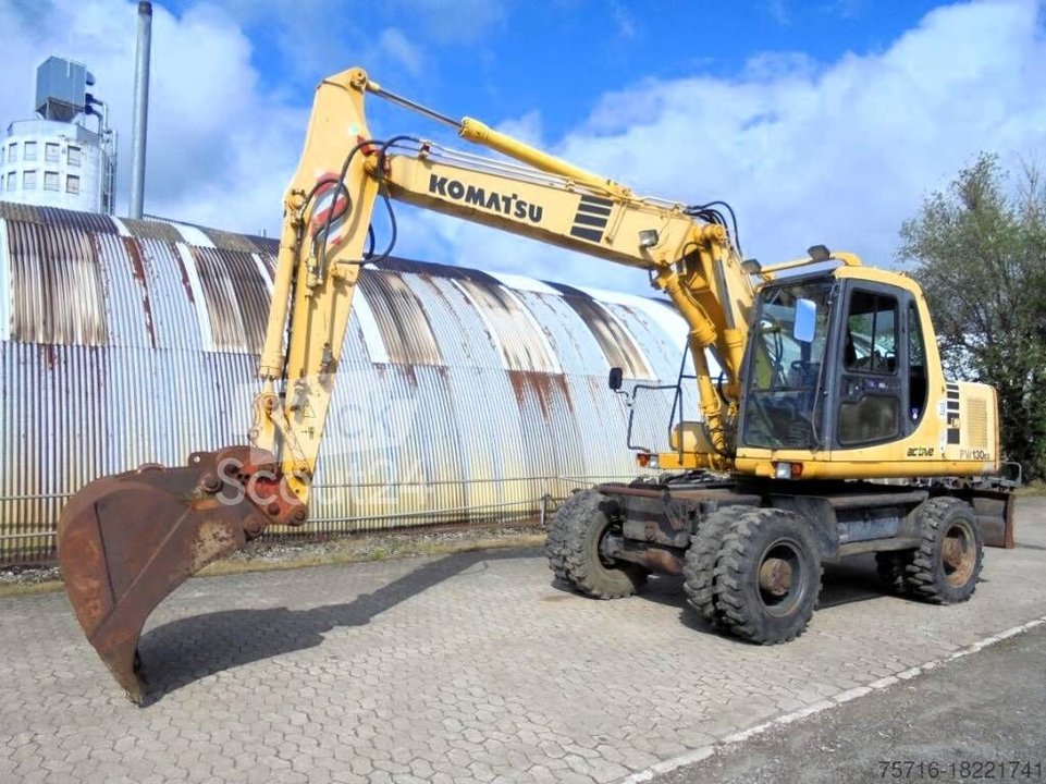 Radbagger Komatsu PW 130ES-6K gebraucht