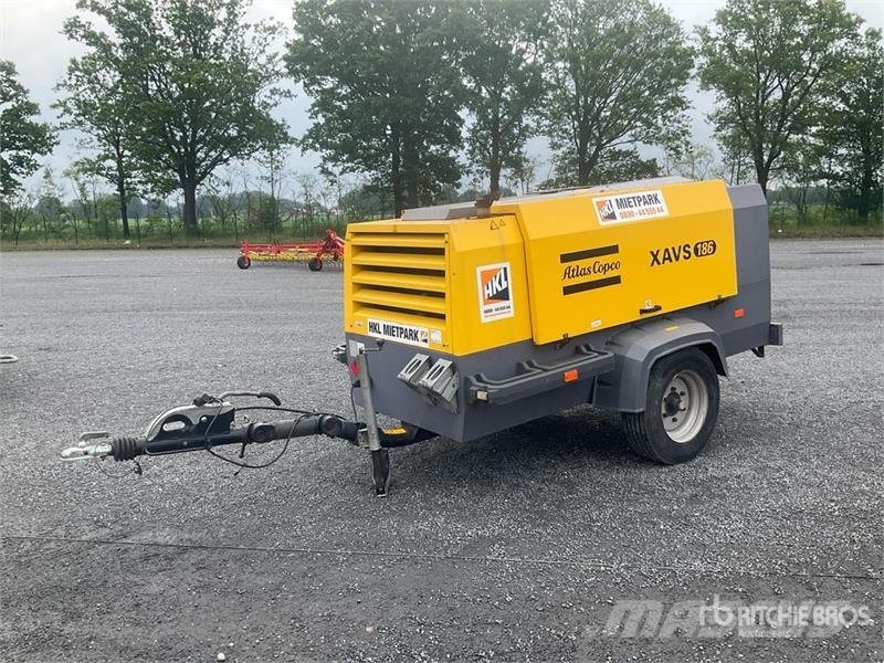 Atlas Copco XAVS 186 ST4 Air Compressor (Inoperable)