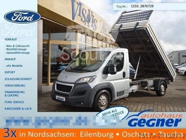 Транспортер с самосвалом PEUGEOT Boxer 3.0L HDi 435 L4 Kipper Navi Klimaaut. Использованные транспортные средства