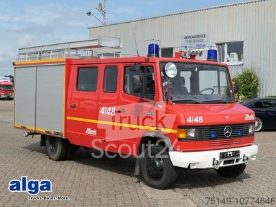 Используемый транспортер специального оборудования MERCEDES-BENZ 814 D/Feuerwehr/Metz/Water Tank/Pump