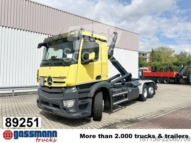 Mercedes-Benz Antos 2543 6x2-4, Meiller RK 20.70, Funk-Kli-Ret используется