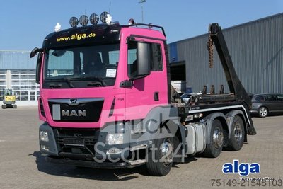 Погрузчик MAN 26.460 TGS 6x2, Multilift Futura 18, Steering-Lift