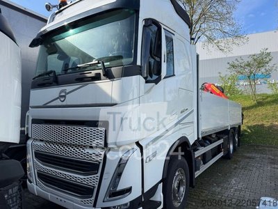 Autokran VOLVO FH 460 6x2 Pritsche Kran Palfinger PK18502-SH C используется