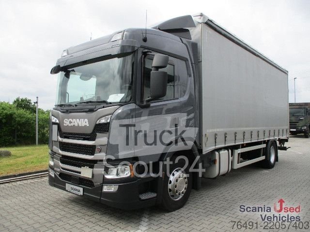Грузовики с Pritsche & Plane Scania G 320 B4x2NA Pritsche / Sliding Plane / Truck / AHK