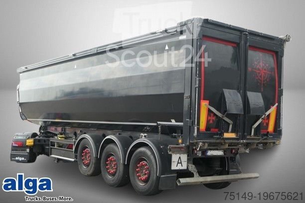 Полуприцеп наклона FLIEGL DHKS 390, сталь, 50 м, корыто для лома, ТОП состояния